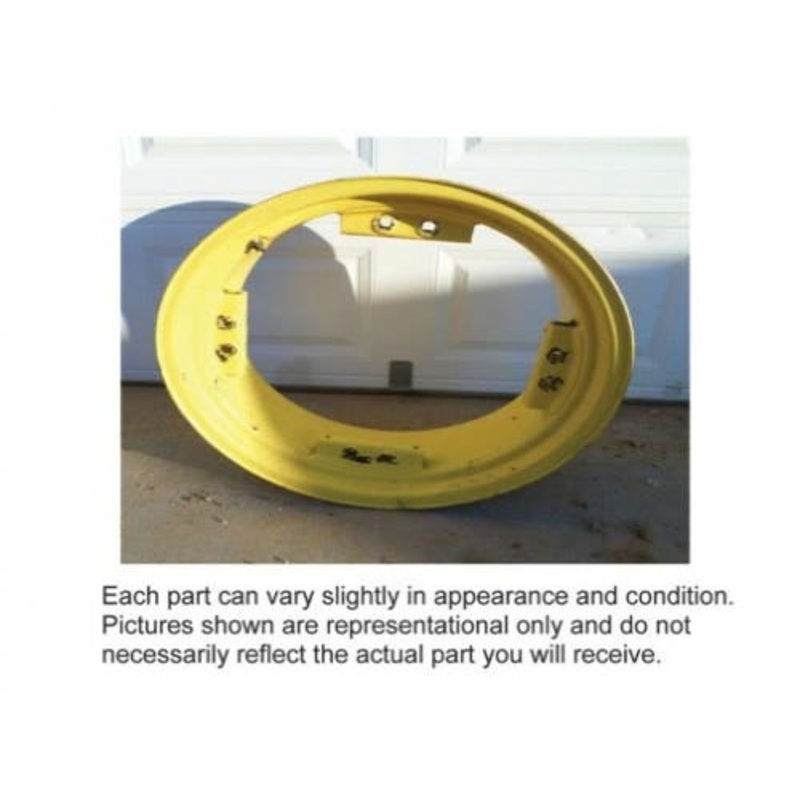 Used 10" X 24" 8 Bolt Front Rim fits John Deere 5065M 5075M 5085E 5085M 5093 5100M 5101 RE252996