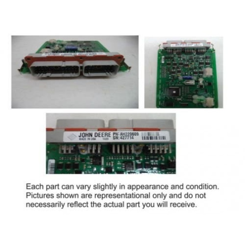 Used Electric Control Module fits John Deere T550 T560 T660 T670 W540 W550 W650 W660 9560 STS 9650 STS 9660 STS 9750 STS 9760 STS 9860 STS AH220609
