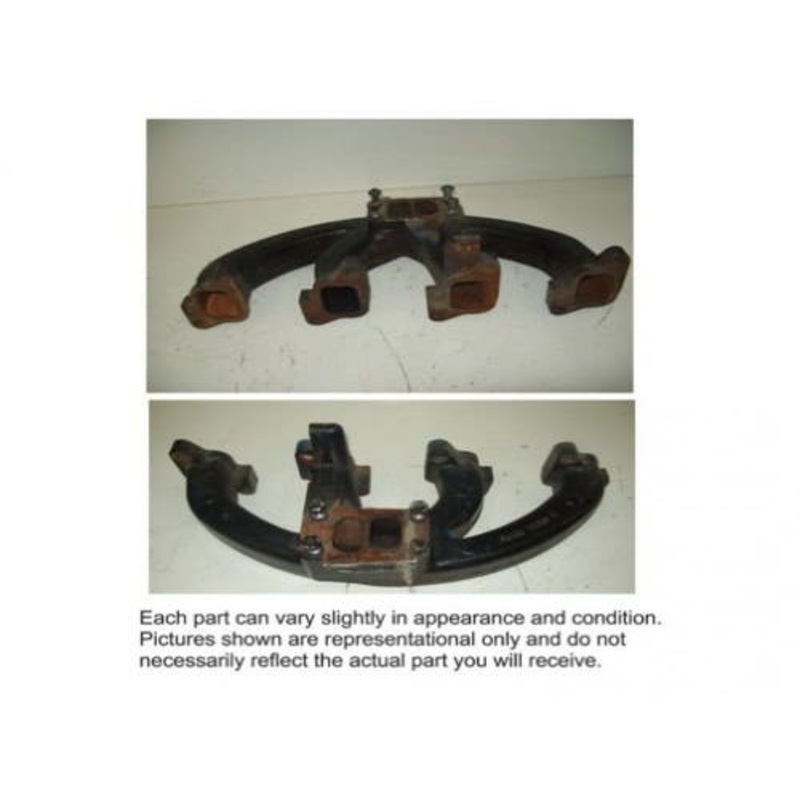 Used Exhaust Manifold fits New Holland 1118 1499 fits Ford 6600 6610 6810 7600 7610 7700 7710 9030 fits Versatile 276 4750 D5NN9430B 83903564
