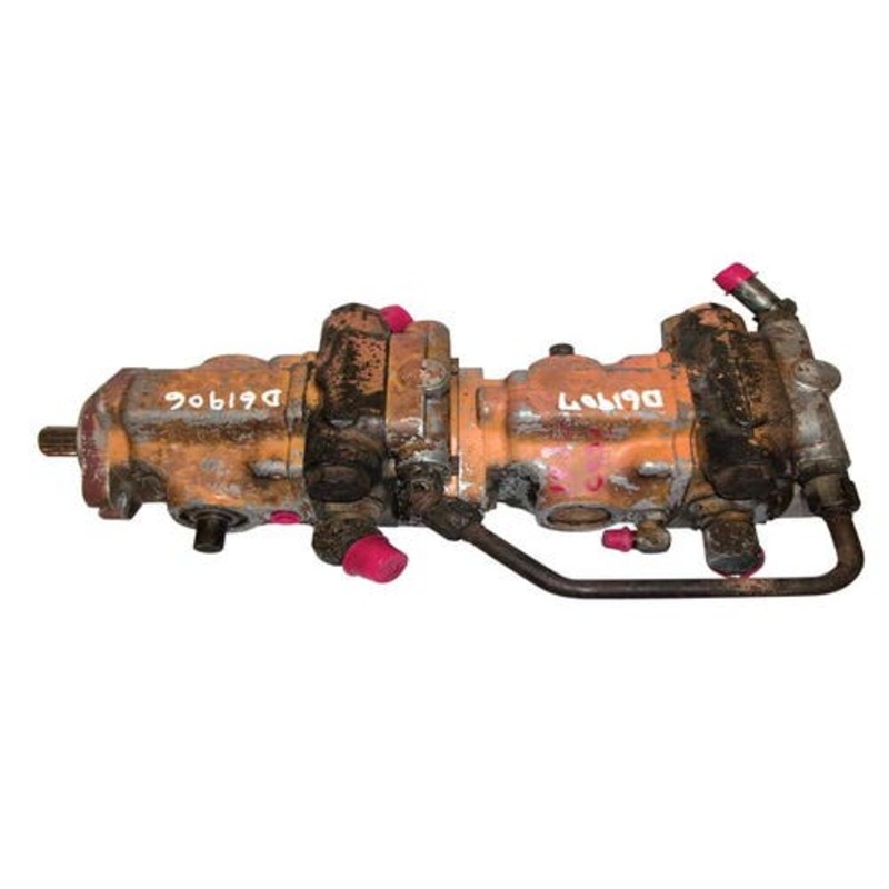Used Hydraulic Pump - Tandem fits Case 1830 D61906 D61907 371264A1 DR75507 70142-DAC 70142-RAH