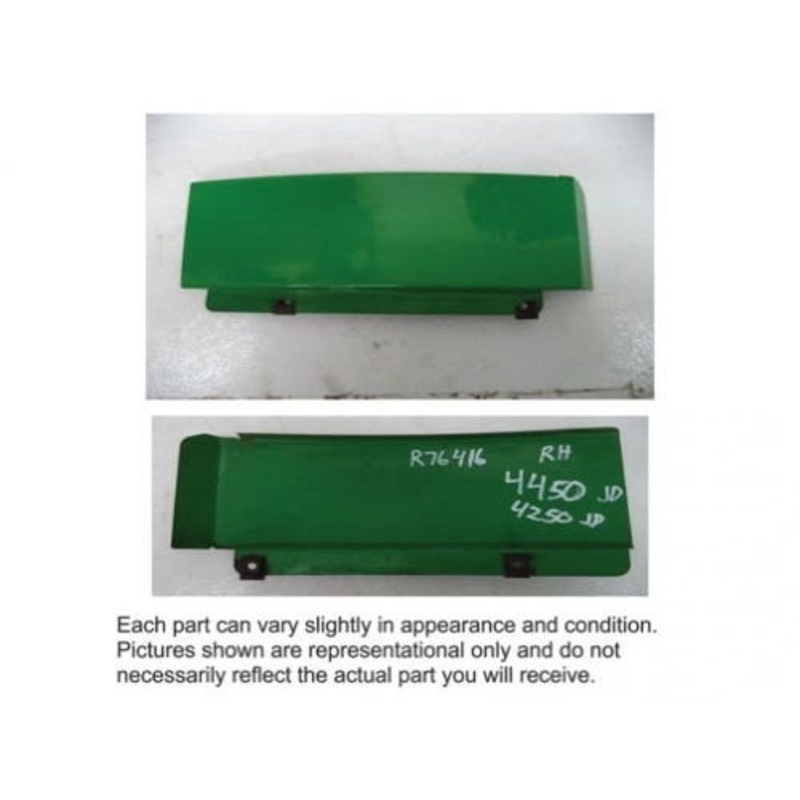 Used Battery Box Riser - Right Hand fits John Deere 4050 4055 4250 4255 4450 4455 4560 4650 4755 4760 4850 4955 4960 R76416