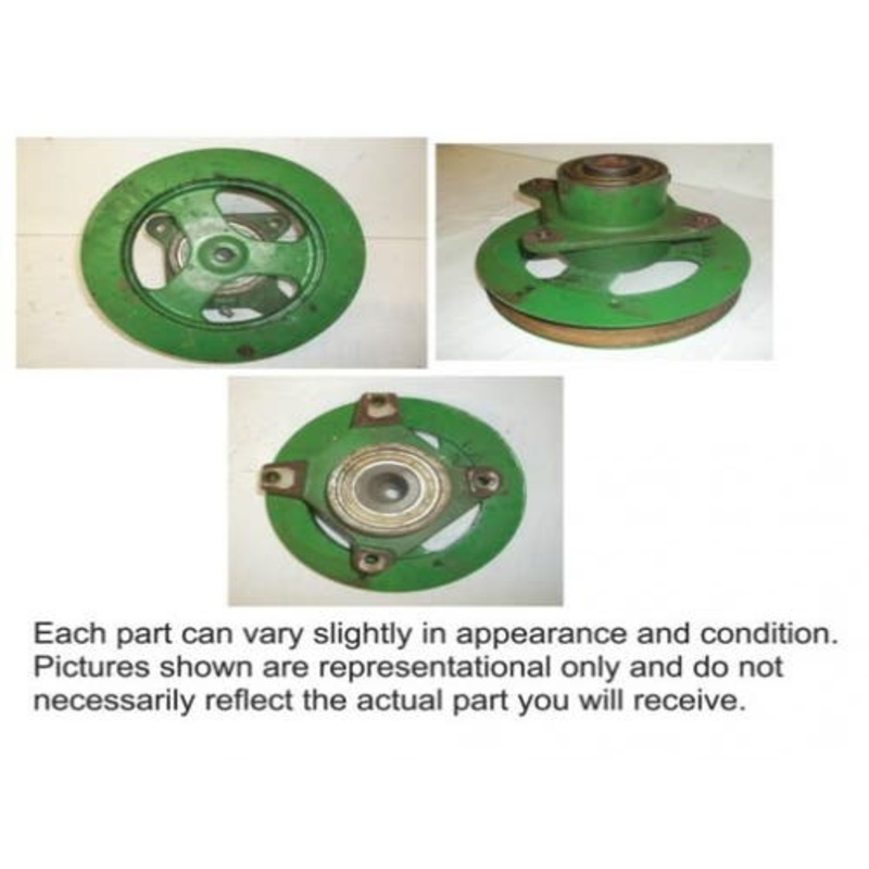 Used Charge Pump Drive Sheave and Hub Assembly fits John Deere CTS 9400 9410 9500 9501 9510 9600 9610 9450 9550 9650 9750 STS 9650 STS H132937