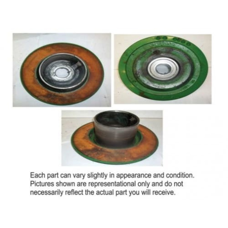 Used Feeder House Variable Drive Pulley Half fits John Deere CTS 9400 9410 9500 9510 9600 9610 9450 9550 9650 CTS 9650 9650 STS 9750 STS H160869