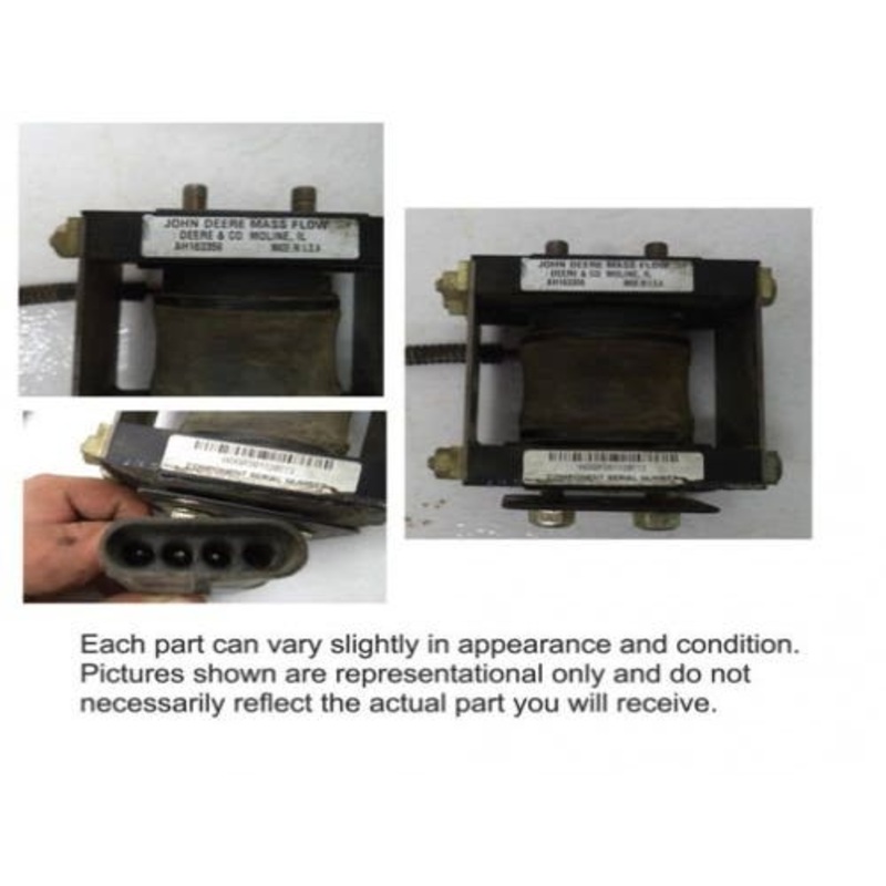 Used Mass Flow Sensor fits John Deere 9450 9550 9560 9650 9650 STS 9660 9660 CTS 9660 STS 9750 STS 9760 STS 9770 STS 9860 STS 9870 STS AH163359