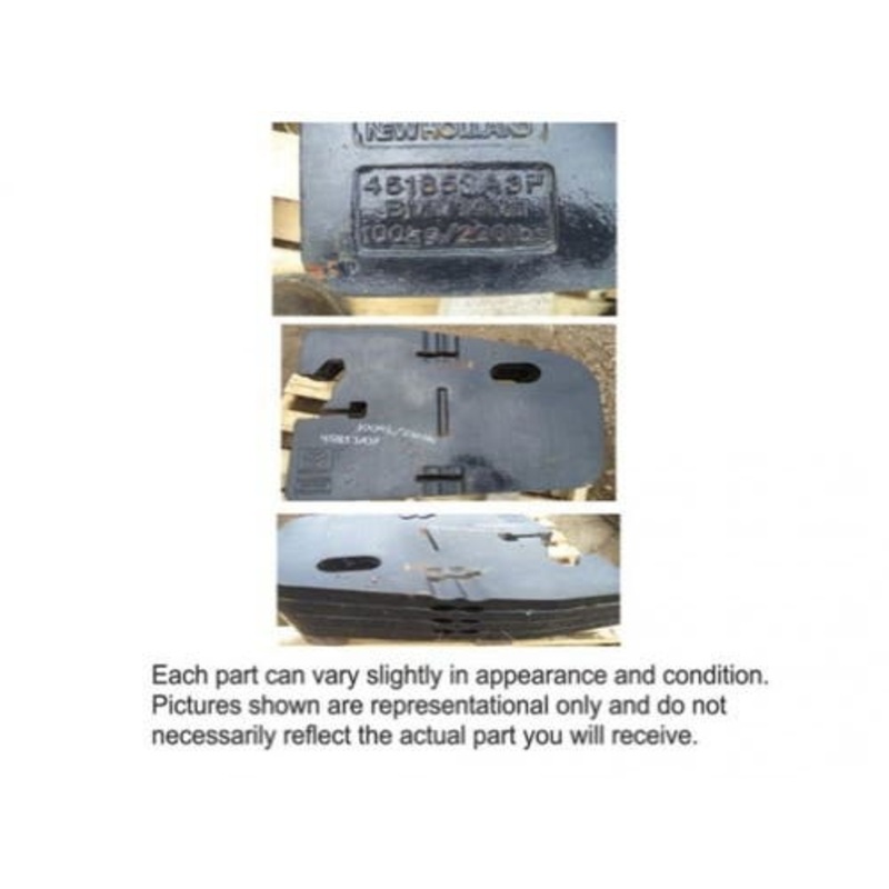 Used Suitcase Weight fits New Holland T8010 T8020 T8030 T8040 T8050 TG210 TG215 TG230 TG245 TG255 TG275 TG285 TG305 451853A3