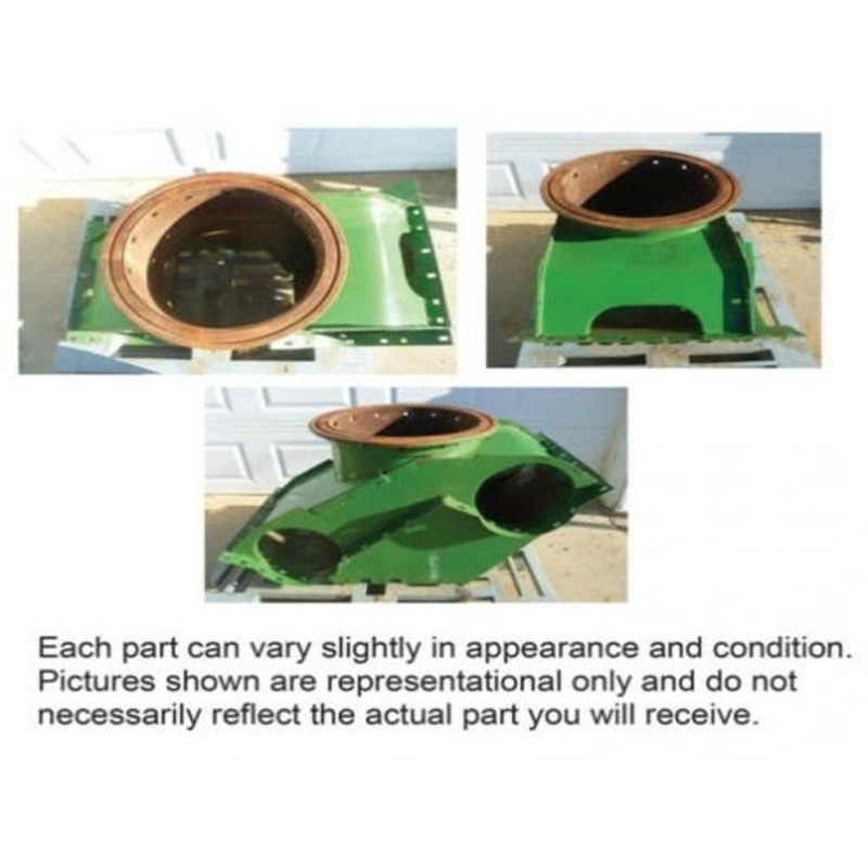 Used Vertical Unload Auger Charge Housing fits John Deere S685 S690 S760 S770 S780 S790 9660 STS 9670 STS 9760 STS 9770 STS 9860 STS 9870 STS AXE13749
