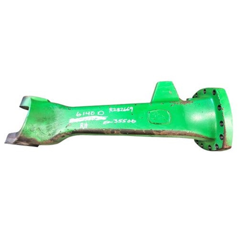 Used MFWD Axle Housing - Right Hand fits John Deere 6100D 6105D 6105E 6110D 6110E 6115D 6120E 6125D 6125E 6130D 6135E 6140D 6403 6603 R282669