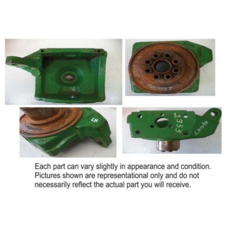 Used MFWD Knuckle Housing LH fits John Deere 1550 1850 1550 1750 1850 2155 2355 4472351496 4472451484 L61096