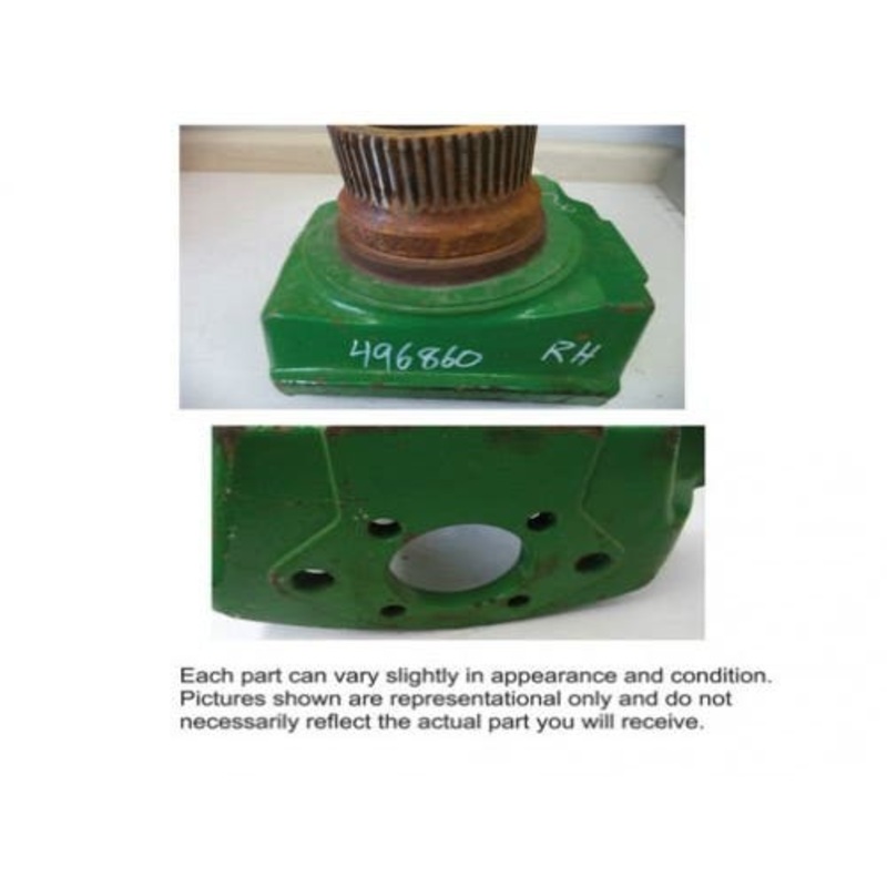 Used MFWD Steering Knuckle RH fits John Deere 8100 8200 8300 8400 R116536 R126436