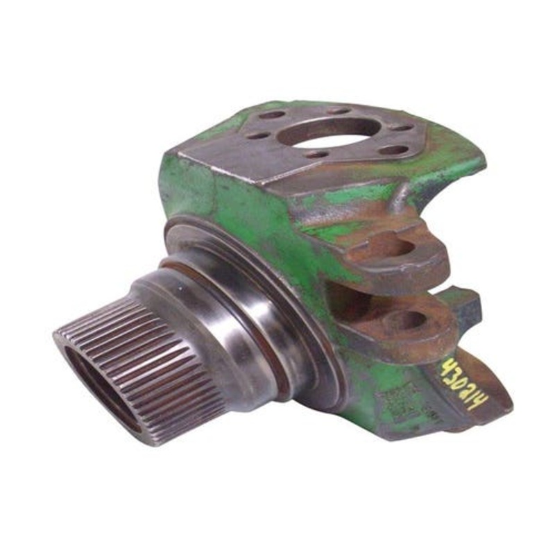 Used MFWD Knuckle Housing LH fits John Deere 7600 7700 7800 R97542 R124408