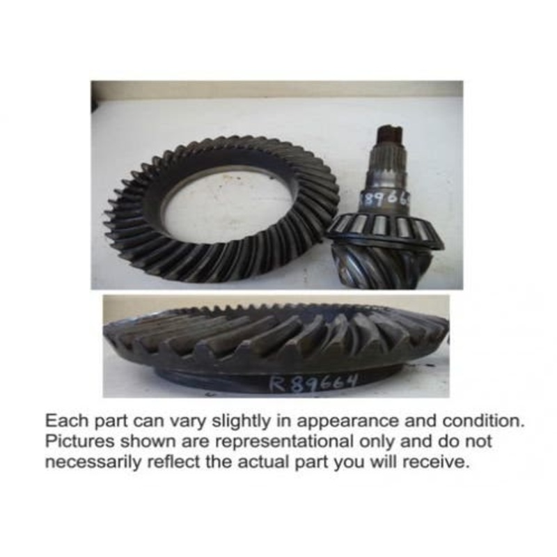 Used MFWD Ring Gear And Pinion Set fits John Deere 4555 4650 4755 4850 4955 R89664 R89665 RE29041