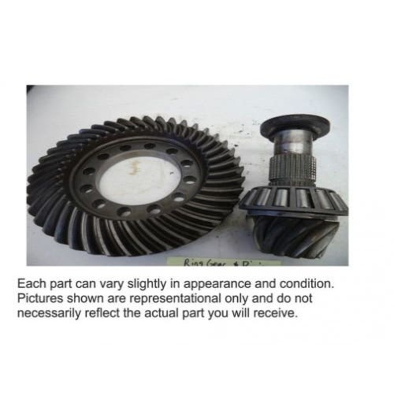 Used MFWD Ring Gear And Pinion Set fits John Deere 8120 8130 8220 8230 8320 8330 8430 8520 8225R 8245R 8270R 8295R RE196606 R196608 R196607