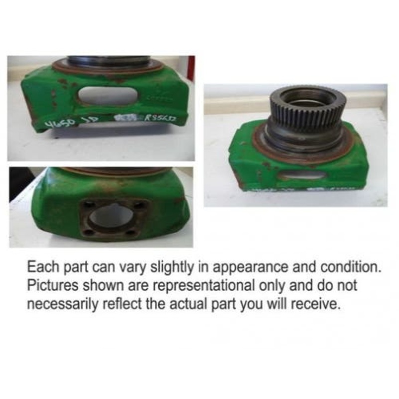 Used MFWD Steering Knuckle Housing fits John Deere 4050 4055 4250 4255 4450 4455 4555 4650 4755 4850 4955 R85632 R102965 RE26586 R124414