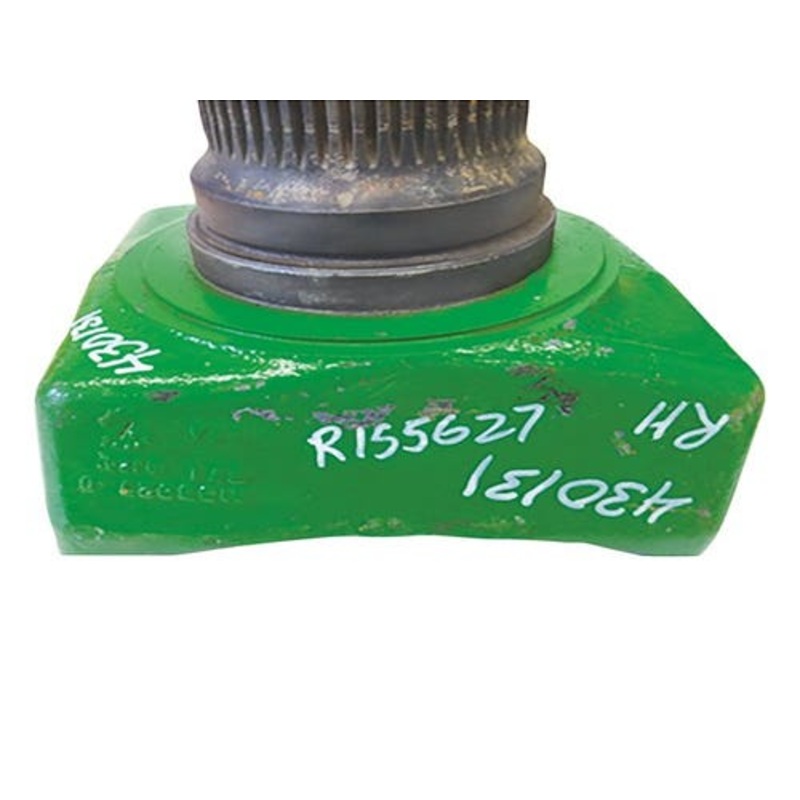 Used MFWD Steering Knuckle - RH fits John Deere 7210 7330 7410 7420 7510 7520 7610 7630 7710 7720 7730 7810 7820 7920 7930 8100 8200 8300 8400 R155627