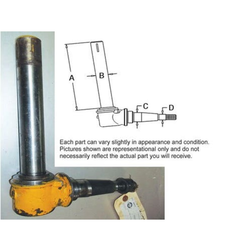 Used Spindle - Left Hand & Right Hand fits John Deere 2020 820 830 1530 1641 2020 2040 2240 2355 1020 1520 2030 AR58262 AR58608 AR103473