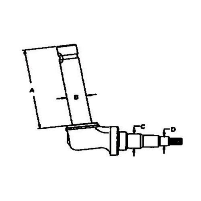 Used Spindle - Right Hand & Left Hand fits International 2400A 454 464 484 2400A 536061R2