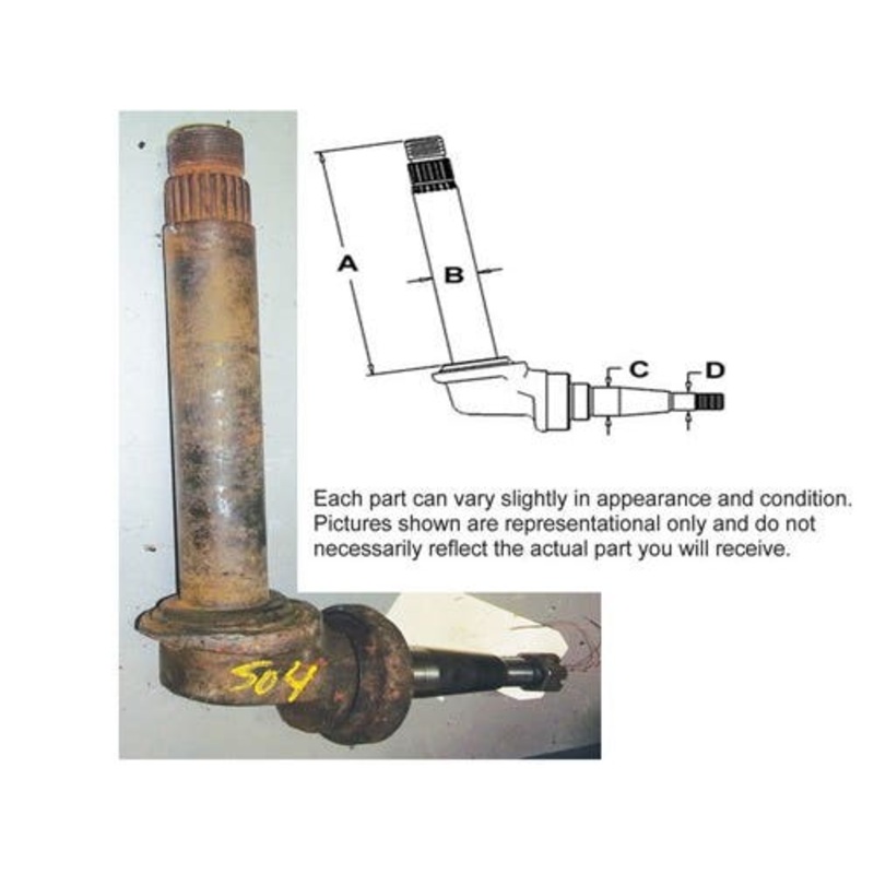 Used Spindle - Right Hand & Left Hand fits International 544 656U 406265R92