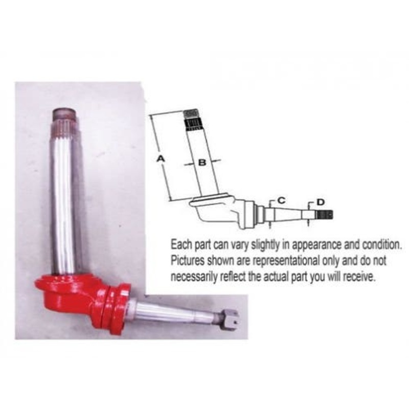 Used Spindle - Right hand or Left Hand fits International 300 350 361845R92