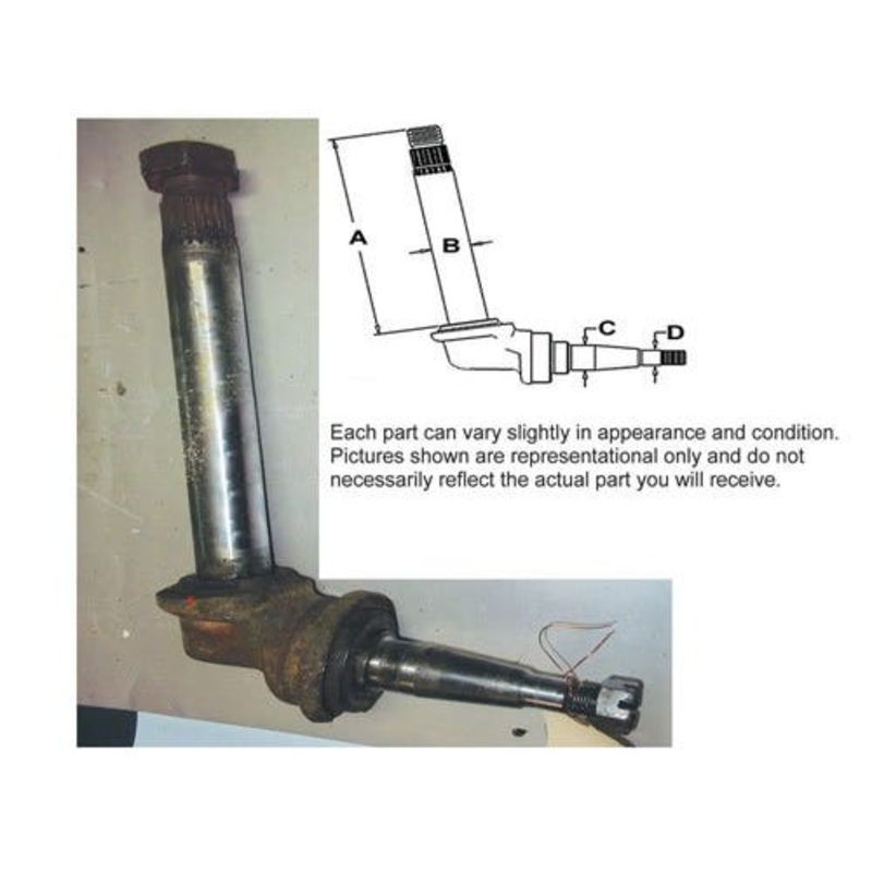 Used Spindle - Right Hand or Left Hand fits International 460 544 656 405427R92