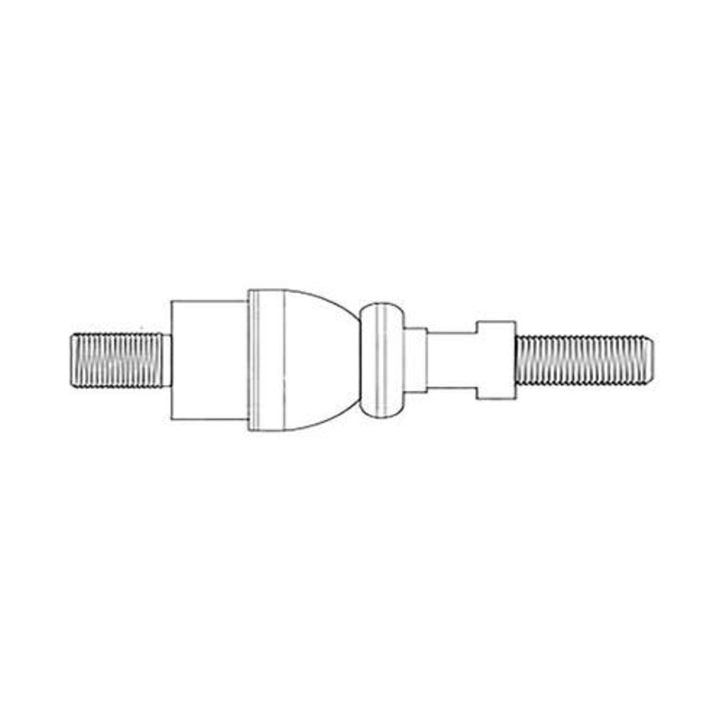 Ball Joint fits New Holland TZ18DA TZ22DA TZ24DA TZ25DA SBA334801530 fits Case IH DX18E DX22E DX24E DX25E SBA334801530