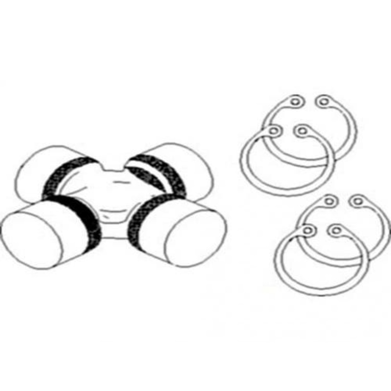Cross and Bearing Kit fits Ford 5110 5610 6410 6610 6810 7610 83956476