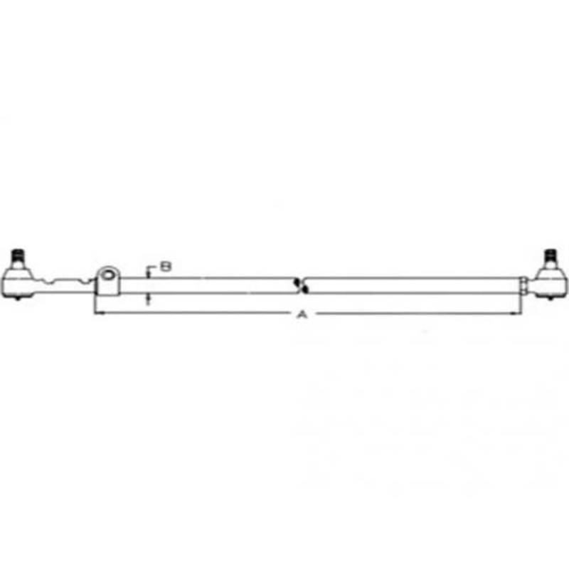 Tie Rod Assembly fits Ford 3430 3930 4130 4630 4830 5030 5109553 587302 4997704 5166075 5166076 5166077 10006713