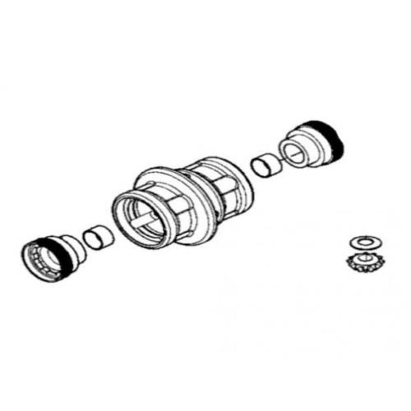 Differential Housing Kit - Carraro fits John Deere 5220 5320 5415 5420 5425 5520 5525 5615 5625 5715 5310 5310 5615 5715 RE215037 fits Carraro 68146