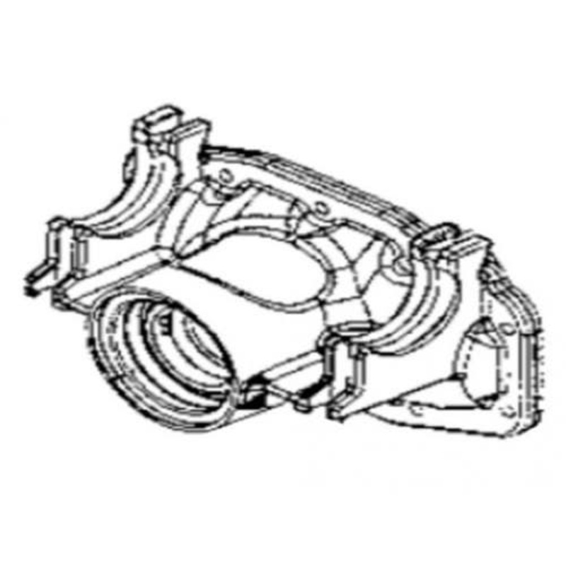 Front Axle Bearing Housing with Bearing - Carraro fits John Deere 5220 5310 5320 5415 5420 5425 5520 5525 5615 5615 5715 R204917 fits Carraro 148881