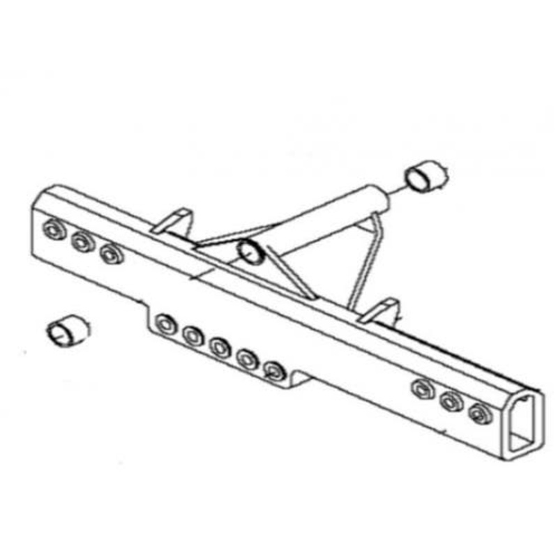 Front Axle - Carraro fits John Deere 5310 5320 5320N 5325 5400 5415 5420 5420N 5425 5425N 5500 5510 5510N 5520 5520N 5525 RE62987 fits Carraro 129940