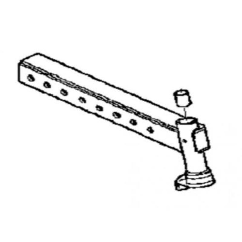 Front Axle Knee Carraro - Right Hand fits John Deere 5105 5205 RE73018 fits Carraro 140534