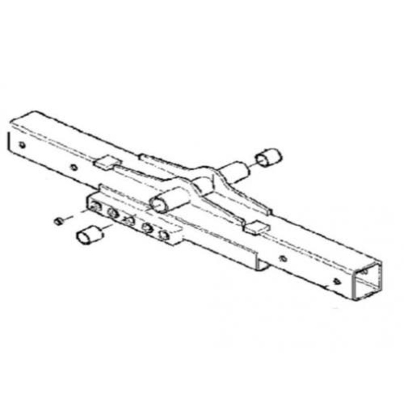 Front Axle Support - Carraro fits John Deere 5105 5205 RE73020 fits Carraro 140532