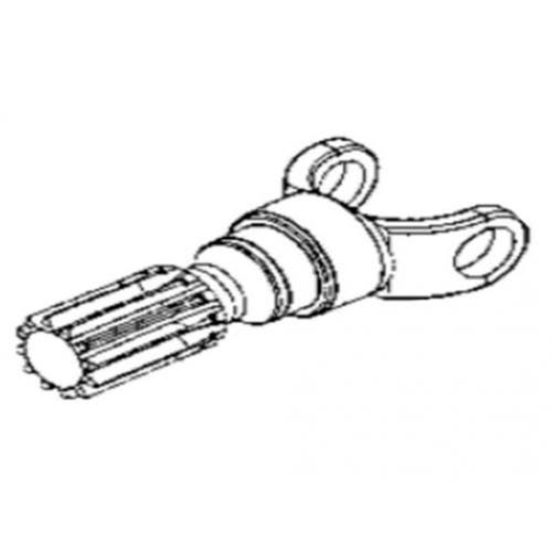 Front Axle Yoke with Shaft - Carraro fits John Deere 5105 5205 5220 5225 5303 5310 5320 5325 5403 5415 5420 5425 5520 5525 5615 5625 5715 5725 R212837