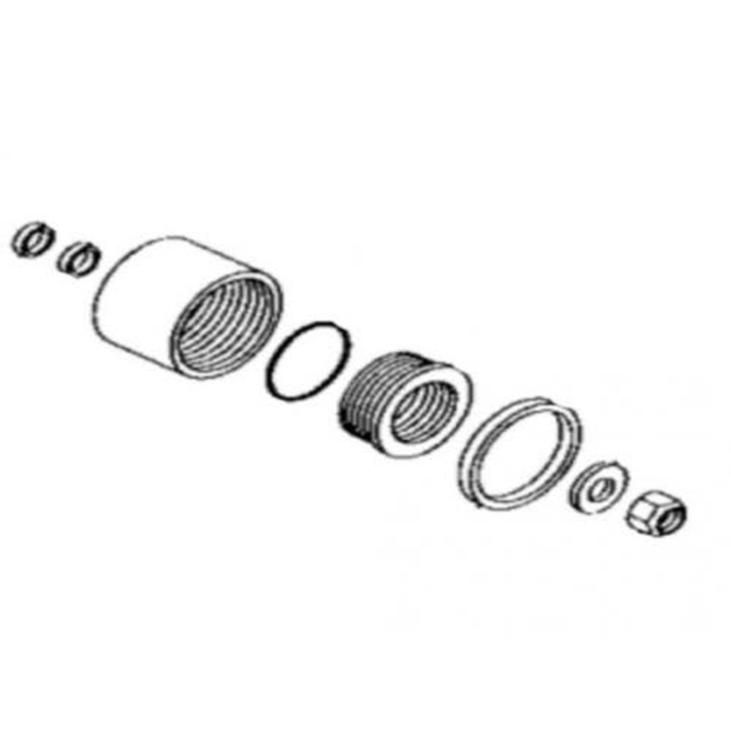 Hydraulic Cylinder Kit fits John Deere 5310 5320 5325 5400 5415 5420 5425 5425N 5500 5510 5520 5525 RE61809 fits Ford CAR43429 fits Carraro 43429