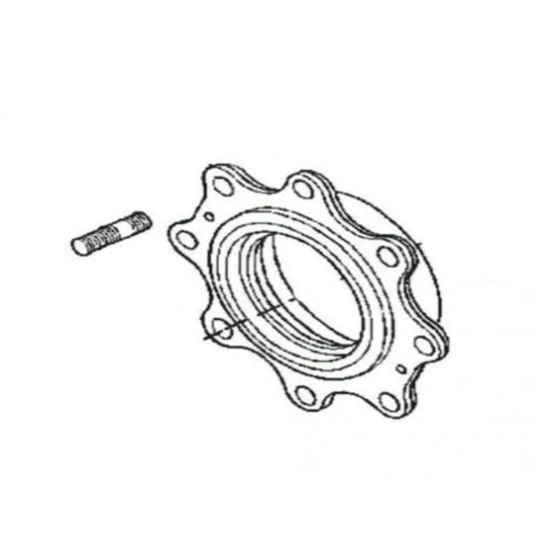 Wheel Hub - Carraro fits John Deere 5105 5205 5220 5225 5303 5320 5325 5403 5420 5425 5520 5525 5615 5715 RE204872 fits Carraro 68068 63263