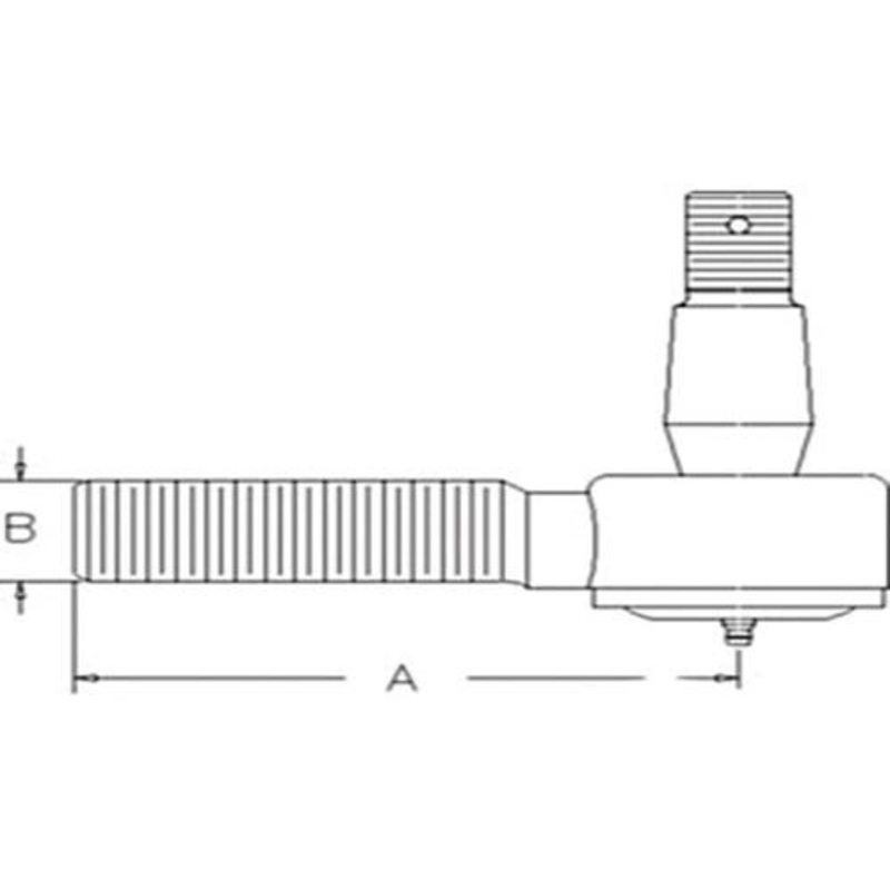 Tie Rod End fits John Deere 7600 7700 7800 7200 7400 7210 7410 7510 7610 7710 7810 RE66622