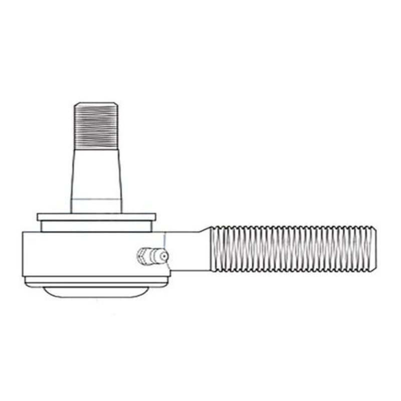 Tie Rod End - Outer Right Hand fits New Holland Boomer 2030 T1520 T2210 T2220 TC31DA TC33DA TC34DA T1510 TC30 SBA334800771 fits Case IH SBA334800771