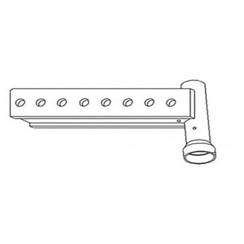Axle Knee - Left Hand fits International Hydro 84 585 684 784 884 885 3121256R91 fits Case IH MX80C MX90C 595 895 CX70 CX80 CX90 CX100 MX80C MX90C