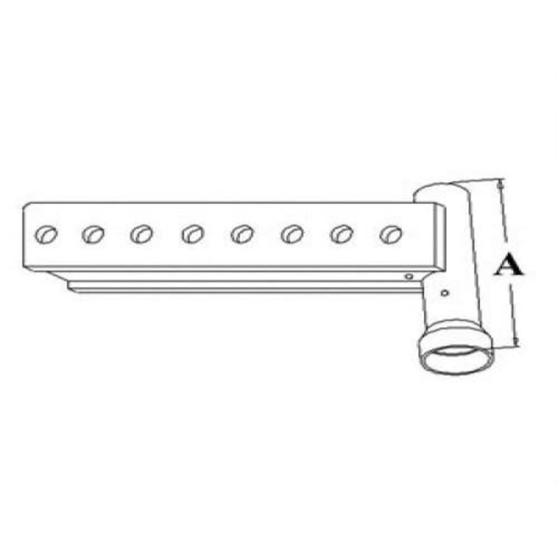 Axle Knee - Right Hand fits International Hydro 84 585 684 784 884 885 3121257R91 fits Case IH MX80C MX90C 595 895 CX70 CX80 CX90 CX100 MX80C MX90C