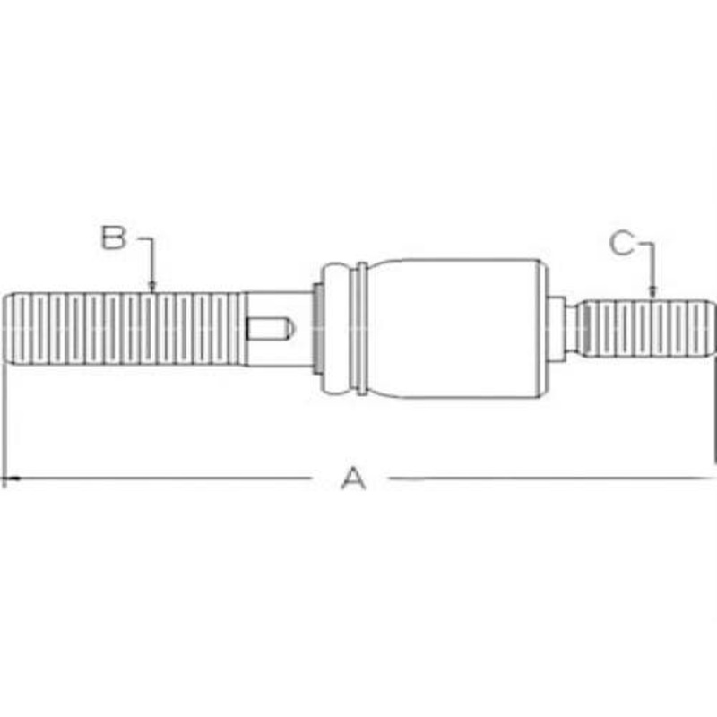 Ball Joint - Left Hand fits John Deere 7210 7330 Premium 7410 7420 7510 7610 7630 7710 7715 7720 7730 7810 7815 7820 7830 7920 7930 RE214056 RE161023