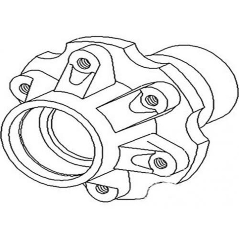Wheel Hub Front fits International Hydro 84 484 485 584 585 684 685 784 884 885 fits Case IH 495 595 695 895 995 378401R21