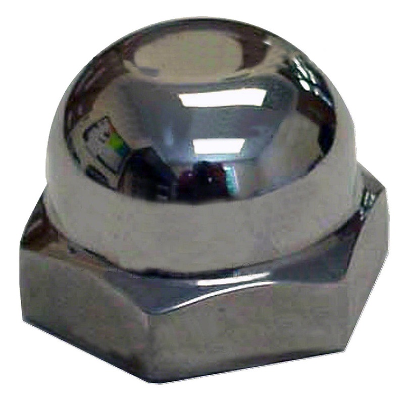 Chrome Steering Wheel Nut Fits Ford/New Holland Replaces 351114S
