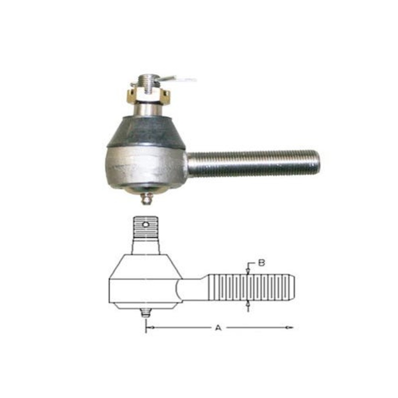 Tie Rod End - Inner fits Kubota M4000 M4050 M4500 M7500 L295 36200-62932 33251-62850 36200-62930
