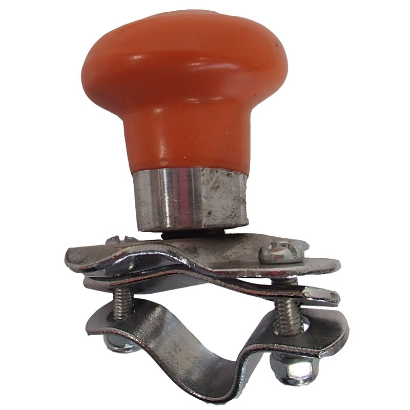 WSV125OR-E Fits Kubota Tractors Orange Steering Wheel Spinner Knob Handle