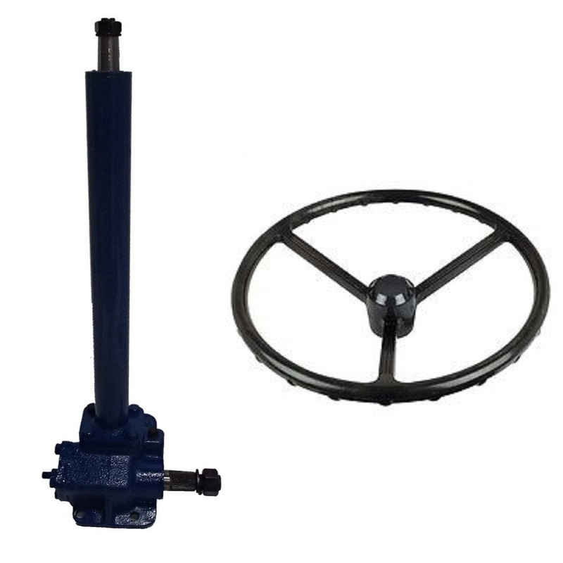 Steering Box Assembly with Wheel & Cap Fits Kubota Replaces 32150-16800