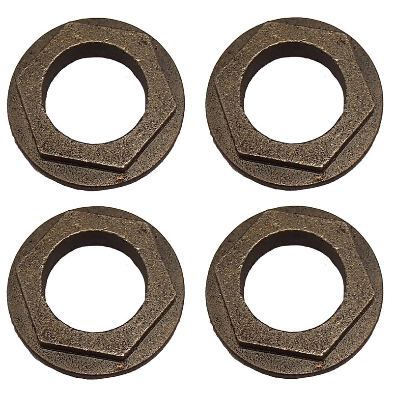 Qty 4: Hex Steering Bushing Fits Cub Cadet Replaces 741-0656