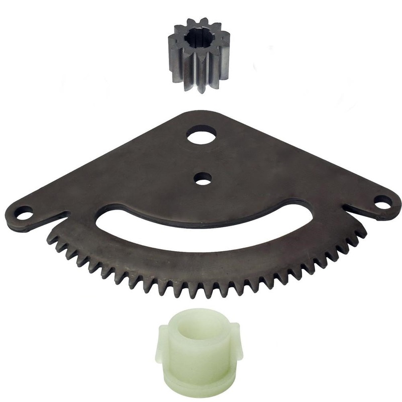 Sector Gear Kit w/ Pinion & Bushings Fits John Deere Replaces GX20052