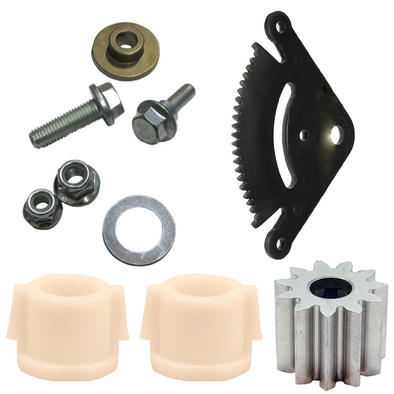 Steering Sector w/ Pinion, Bolt, & Bushings Fits John Deere Replaces 14M7400