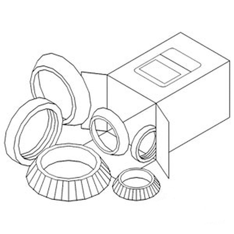 Wheel Bearing Kit Fits White Replaces 72160101