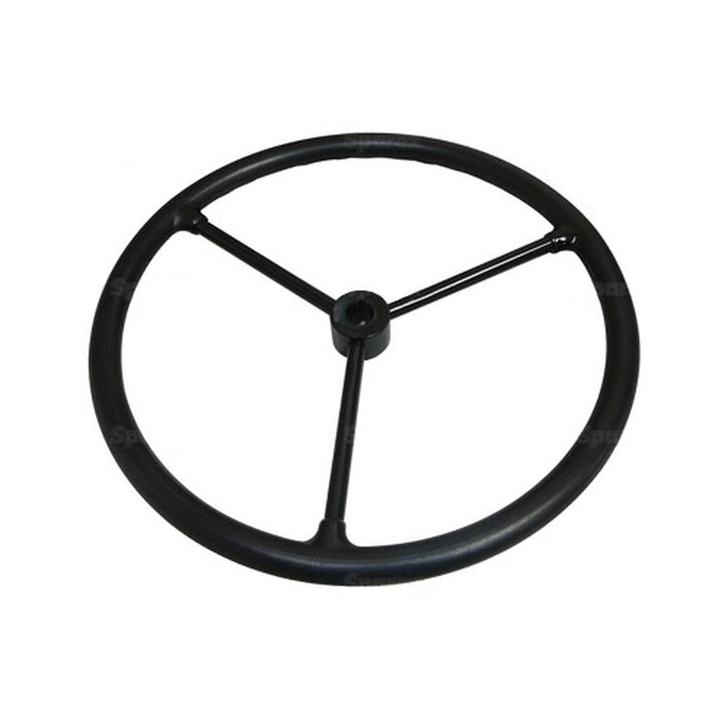 HA767 New 16" Steering Wheel 7/8" with 3 Steel Spokes Fits Oliver Tractor 60