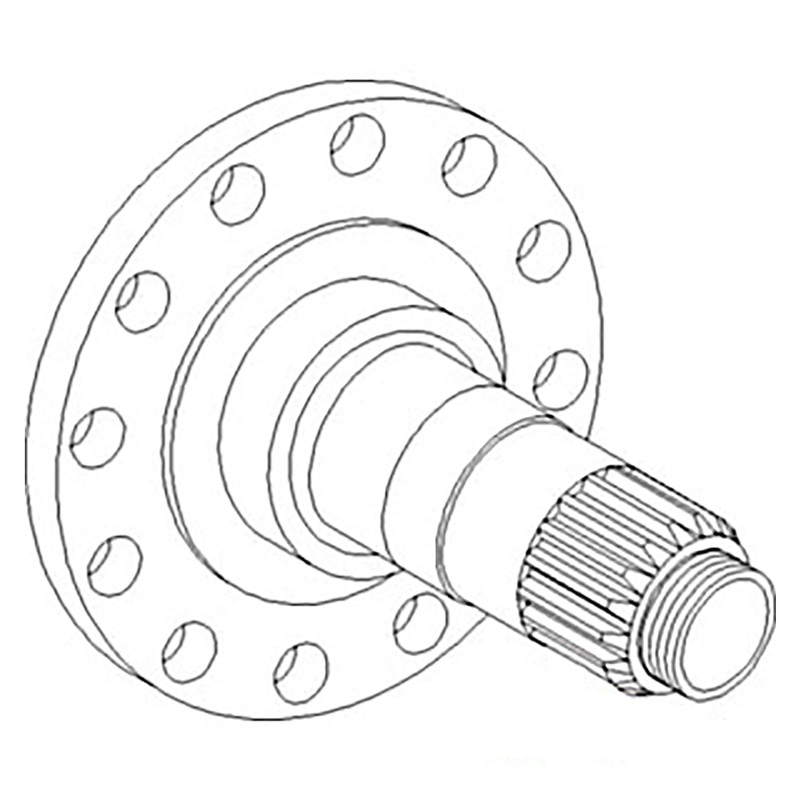 S.7838 Axle, Front, S-Al33349 Fits John Deere